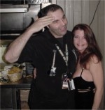 Tommy D (Hard Rock Cafe) with Bonnie Vinson